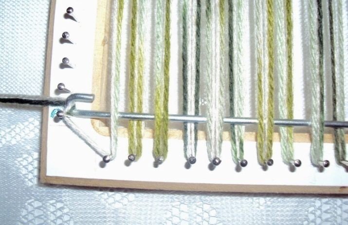 Станок для плетения ковриков своими руками ткацкий рамка