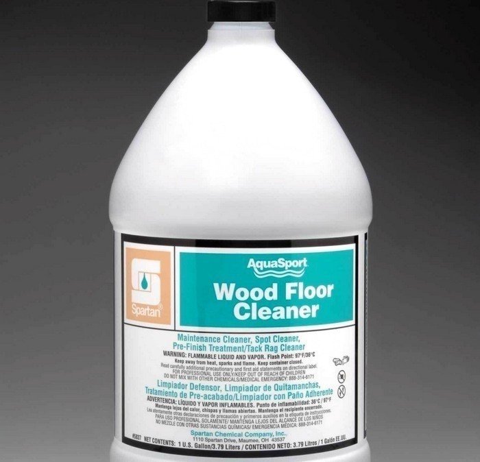 Aqua sport wood floor cleaner