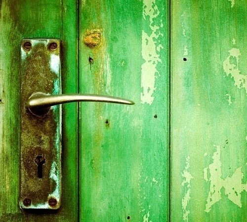 Зеленая дверь фрай