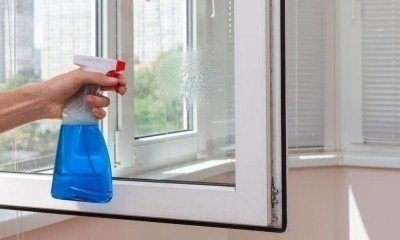 Окна без разводов помыть в домашних