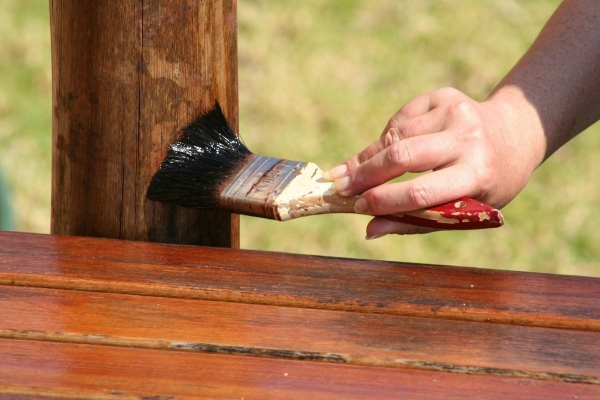 Обработка древесины отработкой