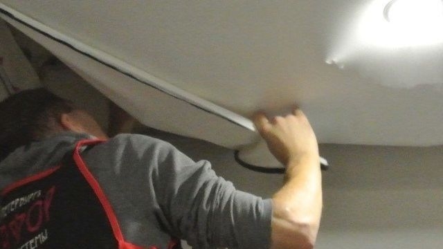 Как снять натяжной потолок: демонтаж своими руками на видео и цена м2 с установкой