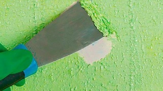 Как удалить со стен старую водоэмульсионную краску с помощью уксуса