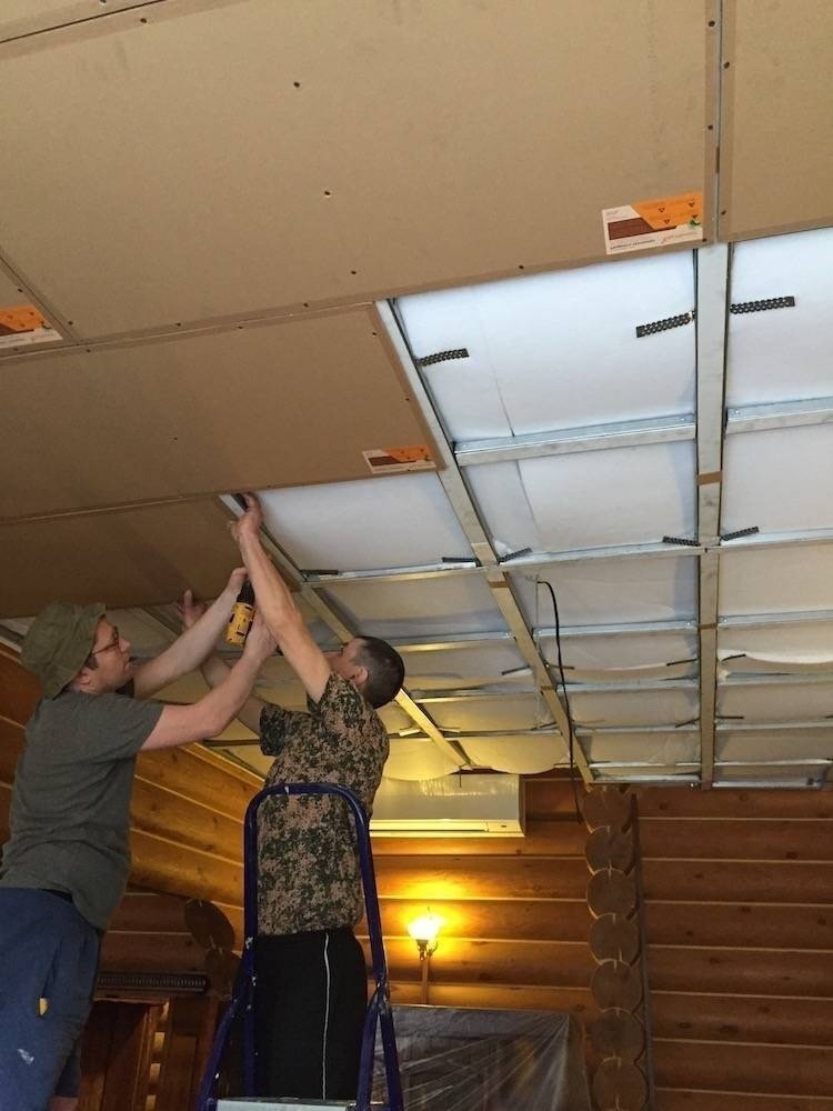 Шумоизоляция потолка в панельном доме