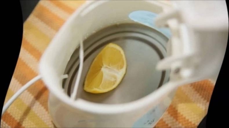 Накипь в чайнике лимонной кислотой