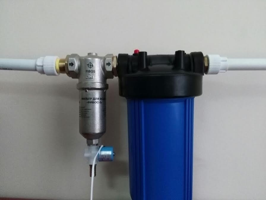 Чистка фильтра тонкой очистки воды