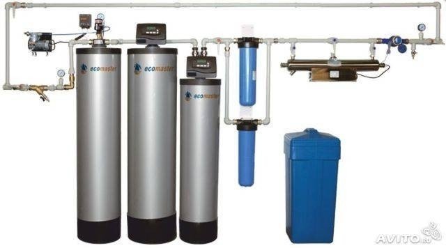 Система очистки обезжелезивания воды