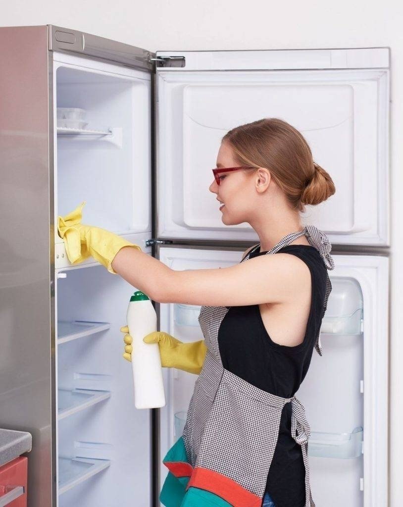 Мотивирующий для уборки холодильника