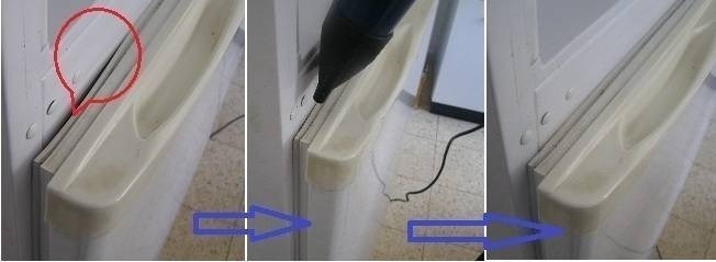 Холодильник haier уплотнительная резинка порвалась