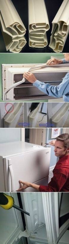 Заменить уплотнитель на холодильнике индезит своими руками