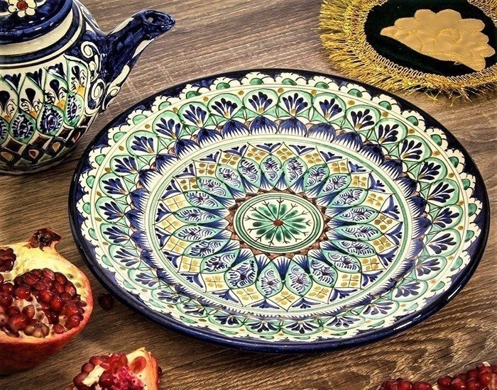 Узбекская посуда риштанская керамика
