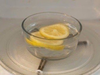 Лимон в микроволновке