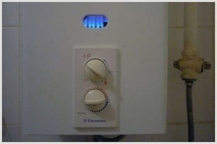 Газовая колонка электролюкс thermostat