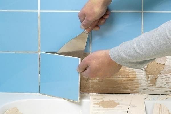 Реставрация плитки в ванной своими руками
