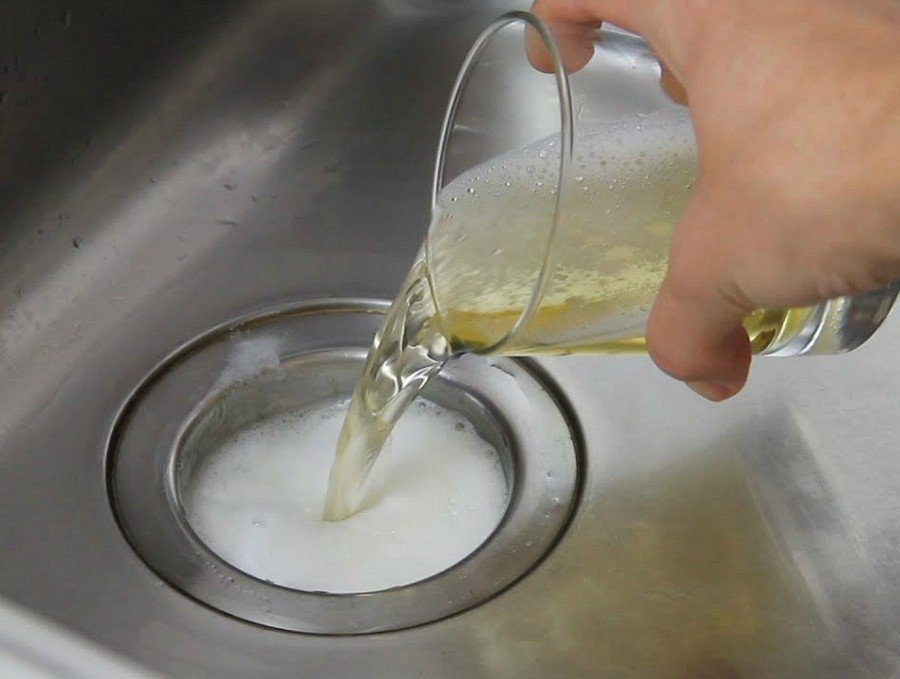 Сода уксус для прочистки труб раковины